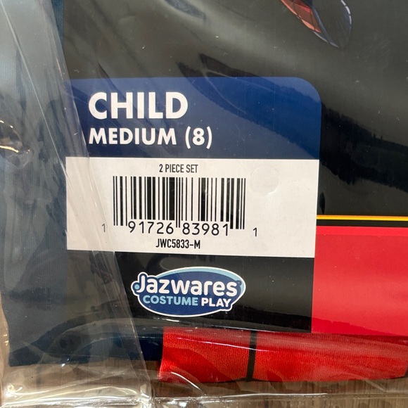 New Child Medium (8)- Marvel Spider-Man Costume - Picture 2 of 5